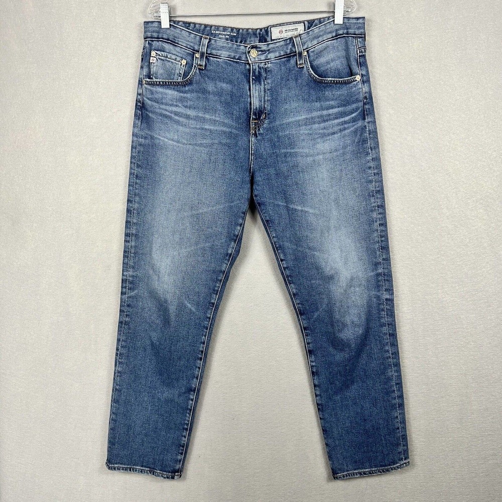 Adriano Goldschmied Jeans Size 32 Ex-Boyfriend Slouchy Slim Denim Stretch